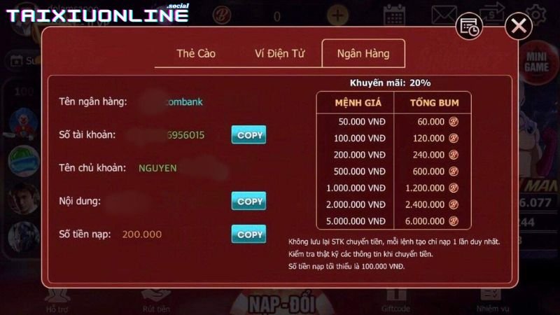 Nạp Tiền Tài Xỉu Online: Hướng Dẫn Chi Tiết Và Hiệu Quả Nhất 3 quy-trinh-nap-tien-tai-xiu-online-don-gian-de-hieu-voi-tat-ca-moi-nguoi